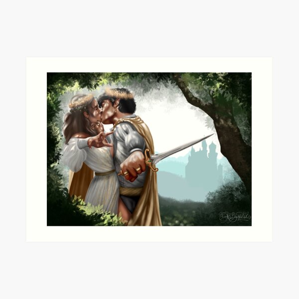 King and Queen Art Print