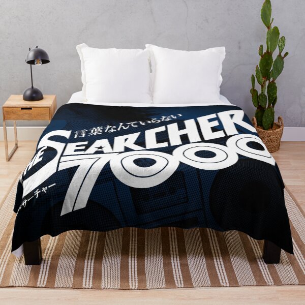 Item preview, Retro Cool Logo + Sexy Japanese Ad The Searcher 7000 designed and sold by LeeLuckyLee.