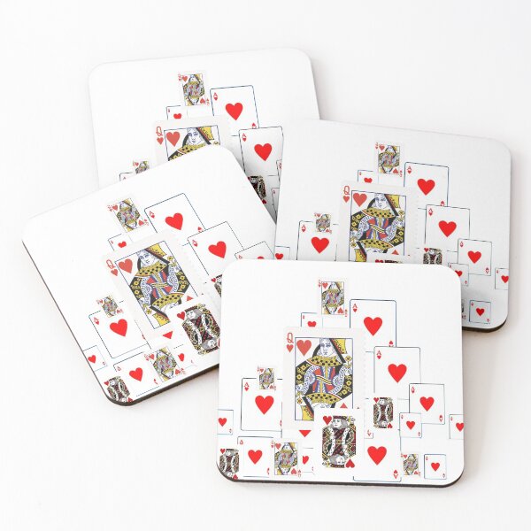 Item preview,   RED HEARTS PLAYING CARDS AR, designed and sold by sharlesart.