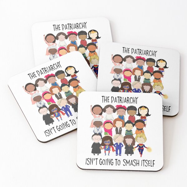 Smash the Patriarchy Coasters (Set of 4)