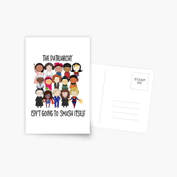 Smash the Patriarchy Postcard