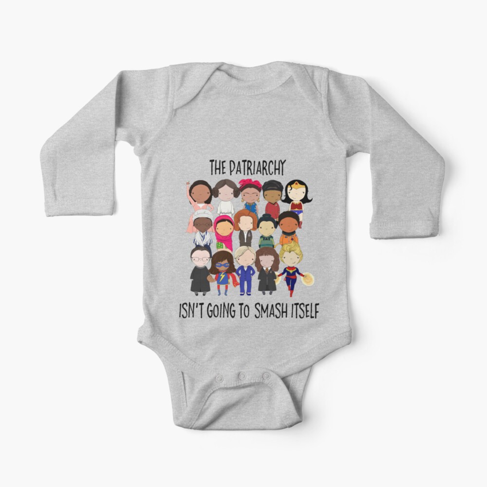 Smash the Patriarchy Baby One-Piece