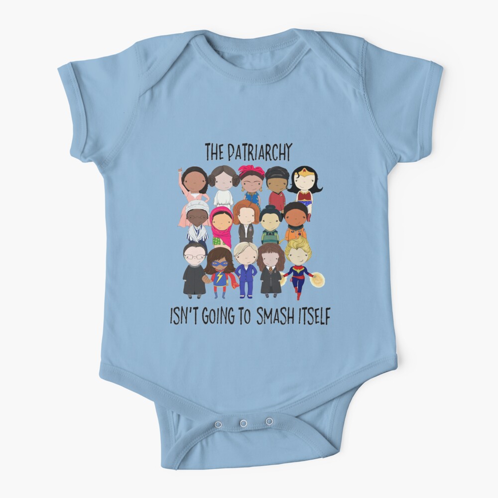 Smash the Patriarchy Baby One-Piece