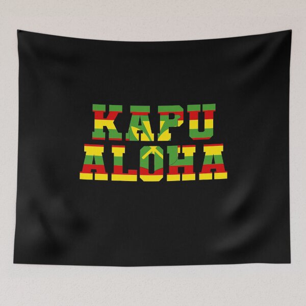 Item preview, Native Hawaiian Flag Kanaka Maoli - Kapu Aloha designed and sold by brizodesign.