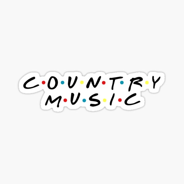 Land musik Sticker