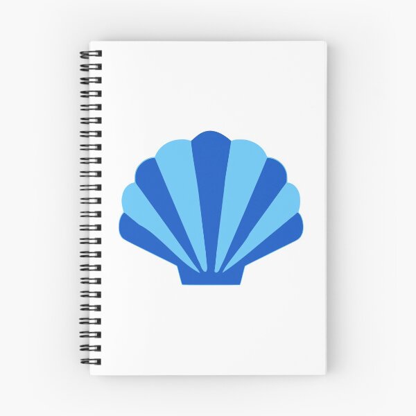 Item preview, Blue seashell designed and sold by rice-shirts.