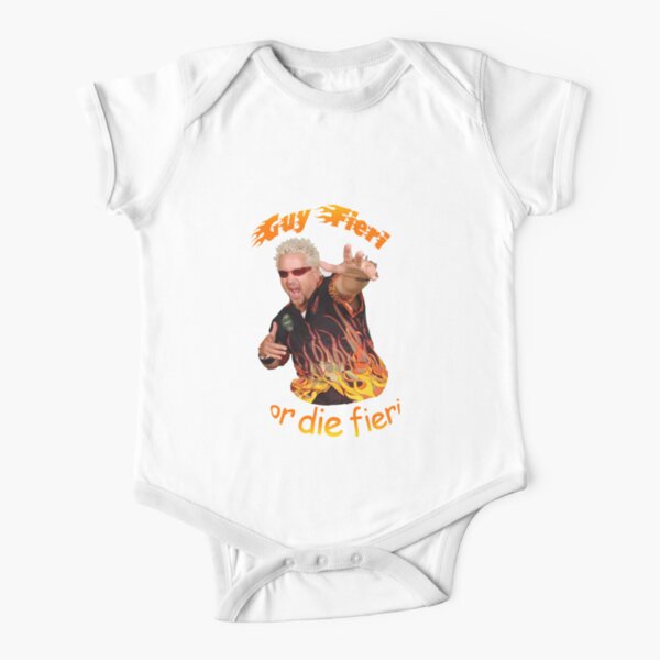 Guy Fieri or Die Fieri- Flavortown Edition Short Sleeve Baby One-Piece