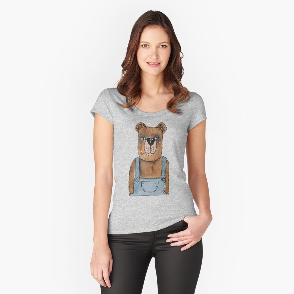 Item preview, Fitted Scoop T-Shirt designed and sold by tammymurdock.