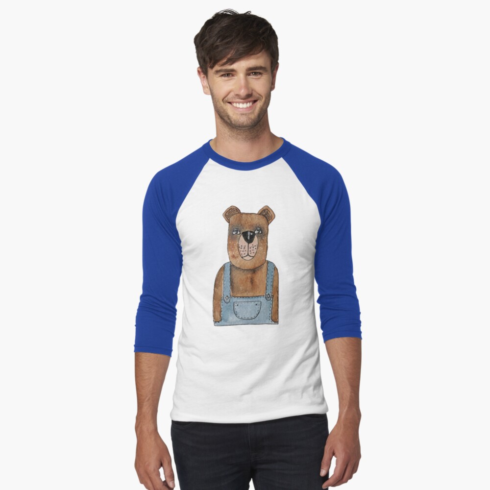 Item preview, Baseball ¾ Sleeve T-Shirt designed and sold by tammymurdock.