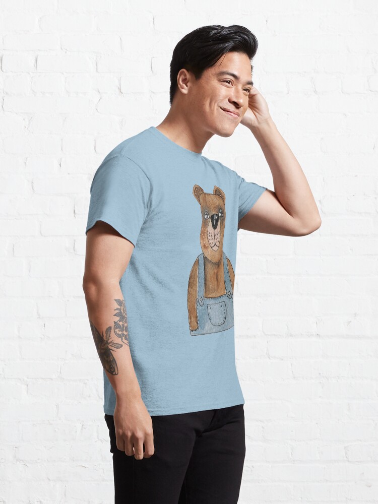 Thumbnail 5 of 7, Classic T-Shirt, Papa Bear designed and sold by embellish studios.