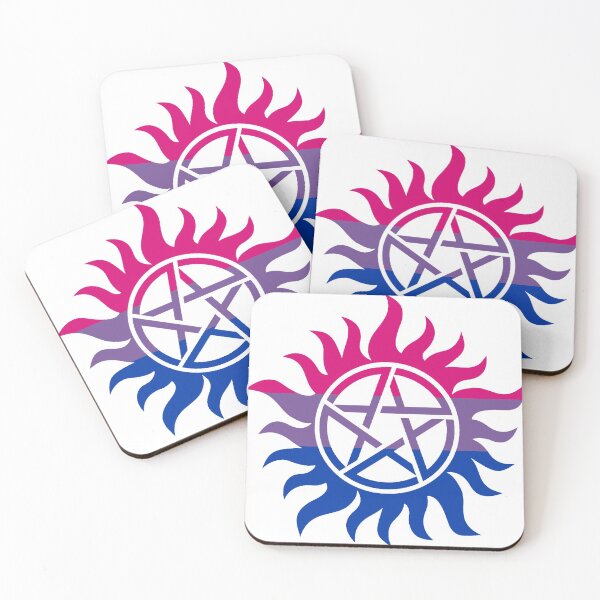 Item preview, bisexual supernatural winchester tattoo designed and sold by Simplipride.
