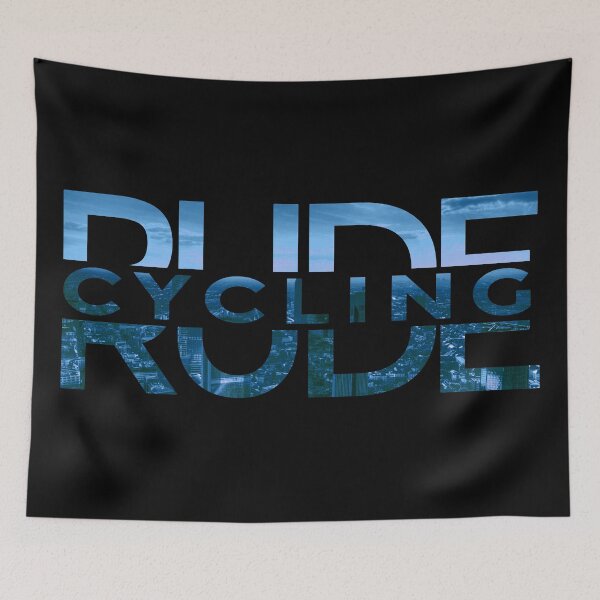 Item preview, Rude Cycling designed and sold by MrTeeTime.