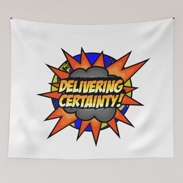 Item preview, NDVH Delivering Certainty designed and sold by Nik’s T-Shirts.