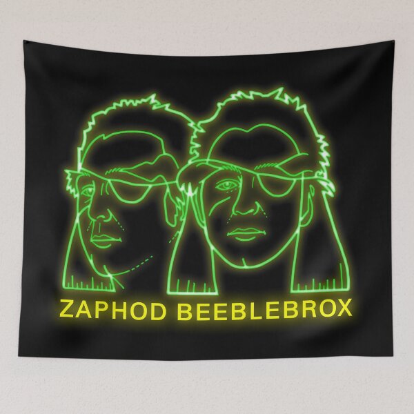 Item preview, NDVH Zaphod Beeblebrox H2G2 designed and sold by Nik’s T-Shirts.