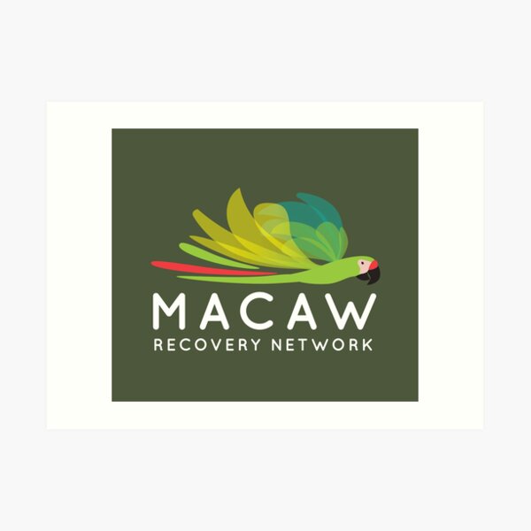 Macaw Recovery Network Logo Art Print
