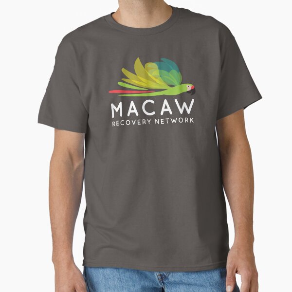 Aperçu de l'œuvre Logo du réseau de récupération Macaw créée et vendue par Macaw Recovery Network.