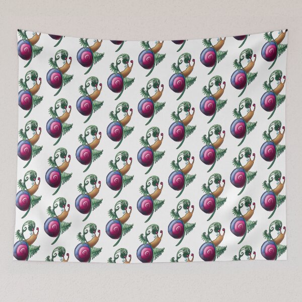 Item preview, Bi Fern Pride Snail designed and sold by PrideSnails.