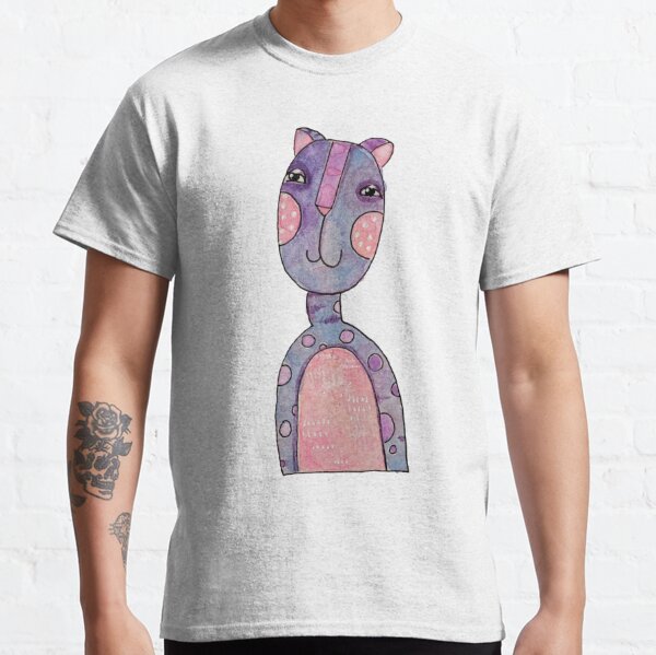 Lavender Cat Classic T-Shirt