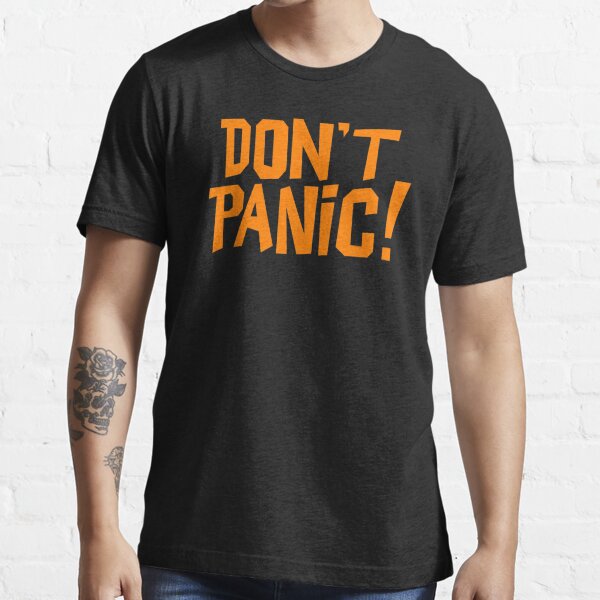 NDVH Don't Panic - Orange 1 H2G2 Essential T-Shirt