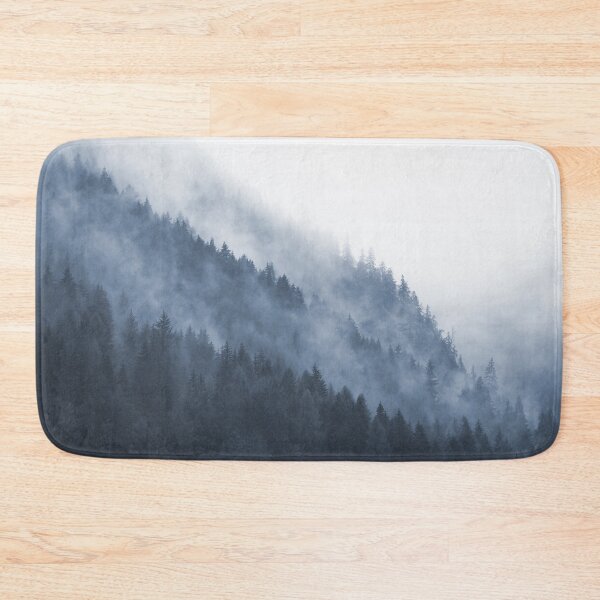 Item preview, Blue Misty Mountainside designed and sold by UrbanEpiphany.