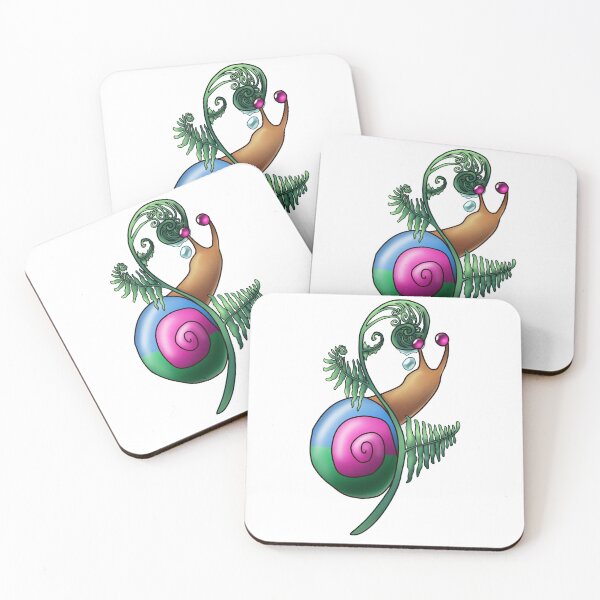 Item preview, Ply Polysexual/Polyromantic Fern Pride Snail designed and sold by PrideSnails.