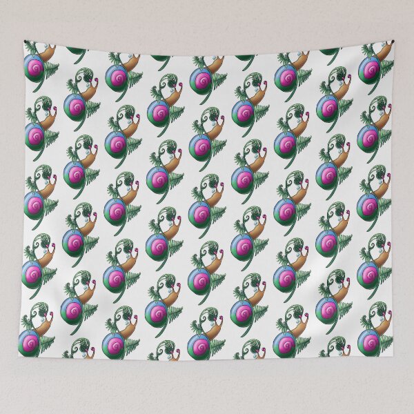 Item preview, Ply Polysexual/Polyromantic Fern Pride Snail designed and sold by PrideSnails.