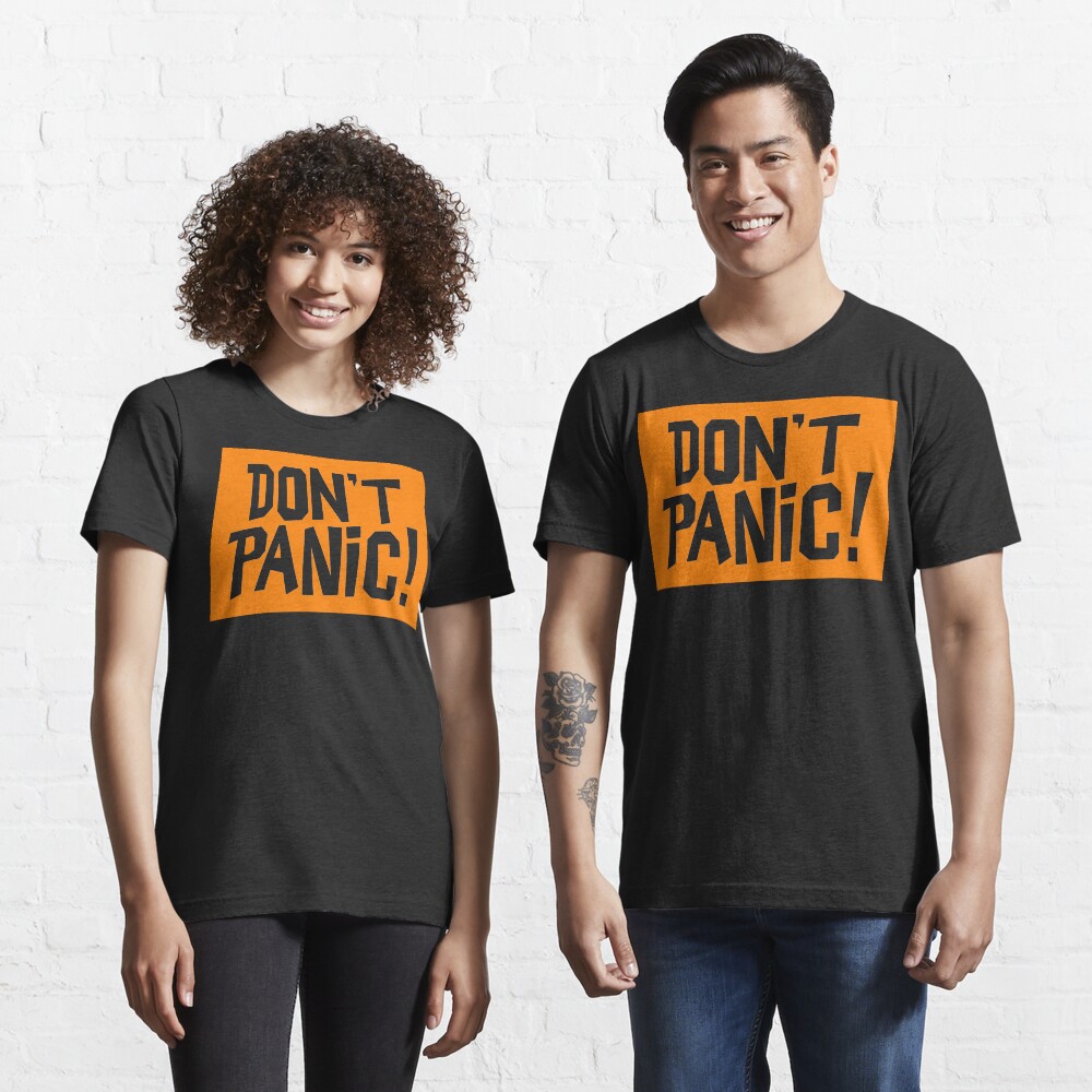NDVH Don't Panic - Orange 2 H2G2 Essential T-Shirt