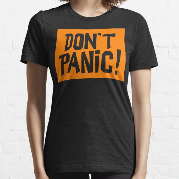 NDVH Don't Panic - Orange 2 H2G2 Essential T-Shirt