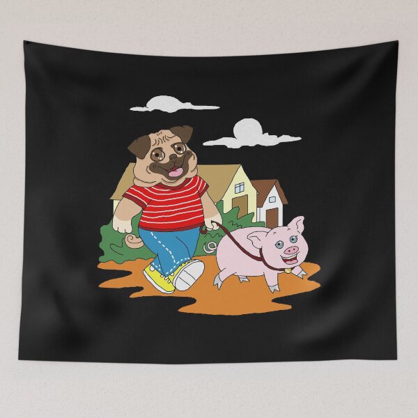 Item preview, dogs pug pig gassi go gift shirt designed and sold by eiwo87.