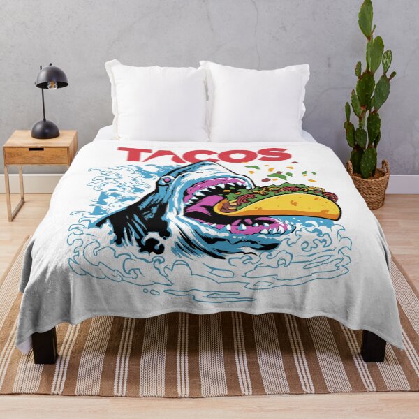Aperçu de l'œuvre Requin taco | Taco Tuesday Cinco De Mayo Cadeau Gourmand créée et vendue par EndeConcept.