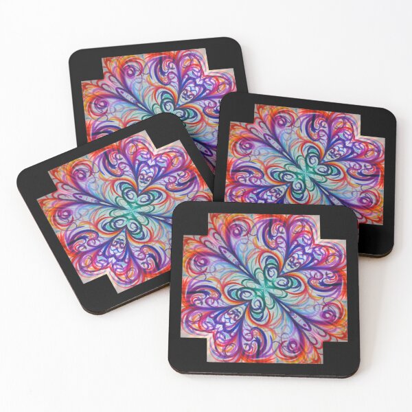 Item preview, Fiery Fey Kaleidoscope 25 designed and sold by Katje Janisch.