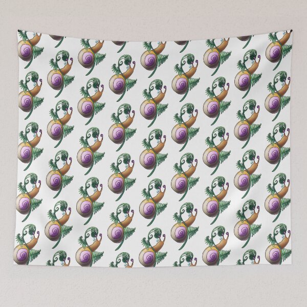 Item preview, Trixic Orbisian NBLW Fern Pride Snail designed and sold by PrideSnails.