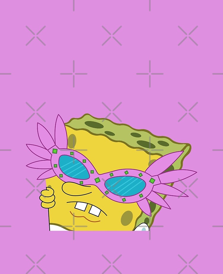 spongebob sunglasses pink