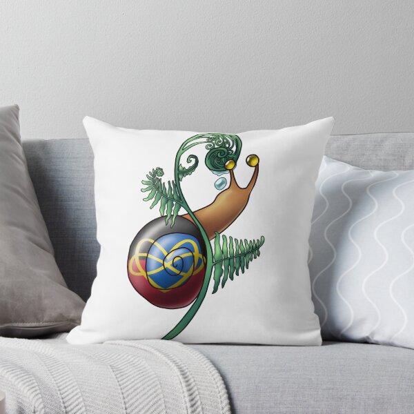 Item preview, Polyamory Flag Fern Pride Snail designed and sold by PrideSnails.