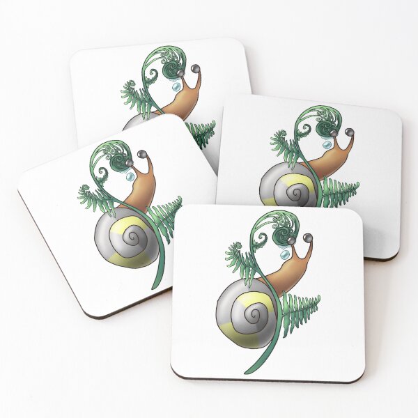 Item preview, Demigender Deminonbinary Fern Pride Snail designed and sold by PrideSnails.
