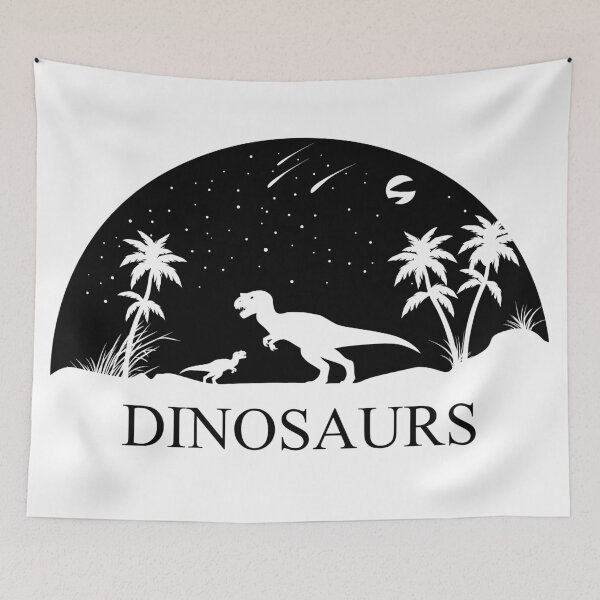 Item preview, Dinosaurs Under the Stars designed and sold by TheKohakuDragon.