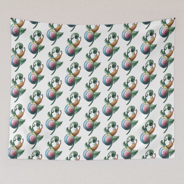 Item preview, Genderflux Fern Pride Snail designed and sold by PrideSnails.