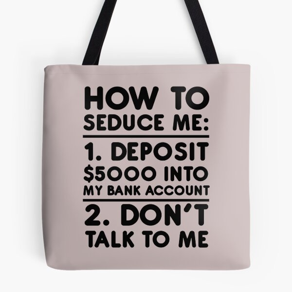 Item preview, How to seduce me (black)  designed and sold by poppyflower.