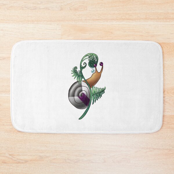 Item preview, Demisexual Fern Pride Snail designed and sold by PrideSnails.