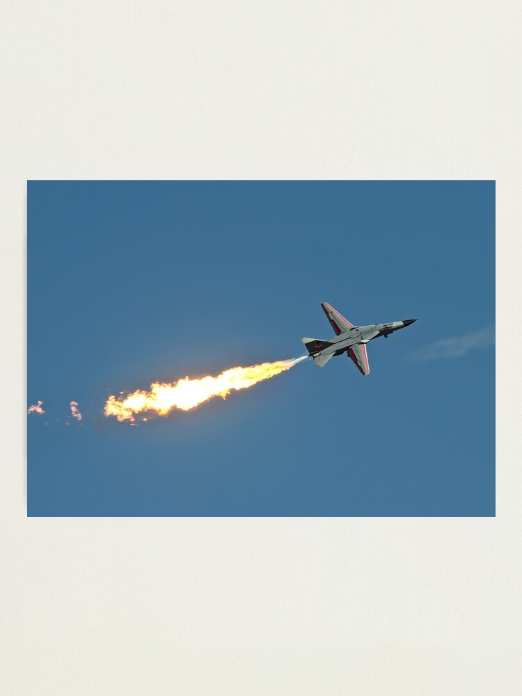 F111 Dump And Burn One Of The Last Photographic Print By Bazcelt Redbubble