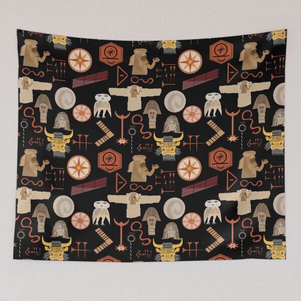 Item preview, Dreams Of Akkad Pattern  designed and sold by MclaughlinGifts.