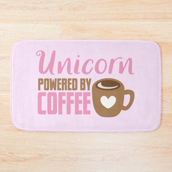 Item preview, Unicorn Powered by coffee designed and sold by jazzydevil.