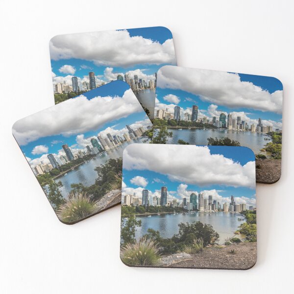 Item preview, Brisbane City Skyline designed and sold by JoelBrown.