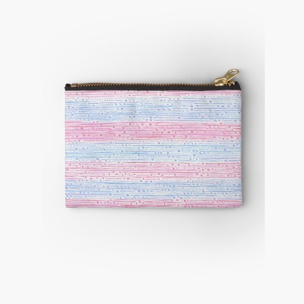 Item preview, Rose Quartz And Serenity Pattern Stripes Dots Hand Drawn Lines designed and sold by theartofvikki.