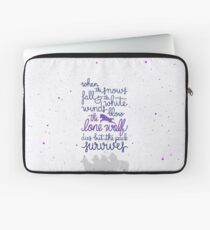 The lone wolf Laptop Sleeve