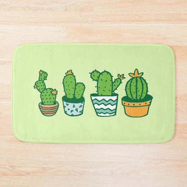 Item preview, four pot plants CACTI designed and sold by jazzydevil.