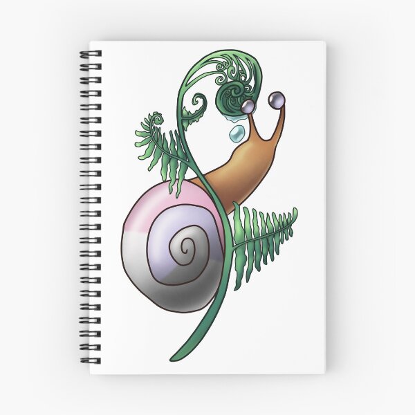 Item preview, Cupio Fern Pride Snail designed and sold by PrideSnails.