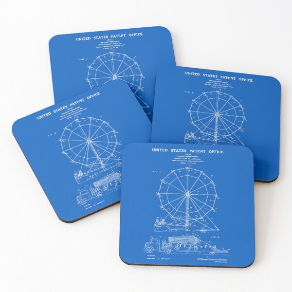 Artikelvorschau, Riesenrad Patent - Blueprint entworfen und verkauft von FinlayMcNevin.