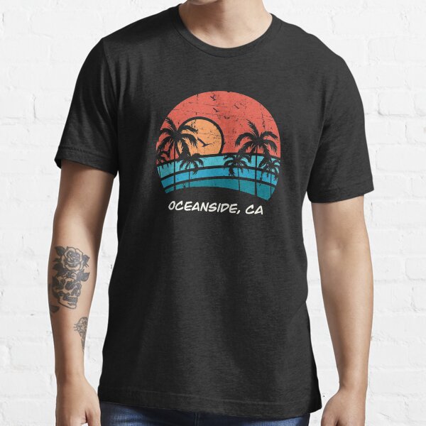 Item preview, Oceanside, California Sunset designed and sold by CrayzeeTeesUSA.