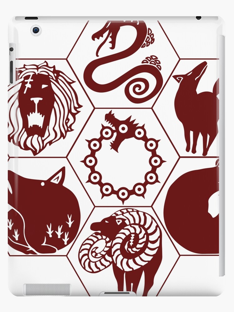 Seven Deadly Sins - Tattoo Edition" iPad Case & Skin for Sale by Explicit Designs